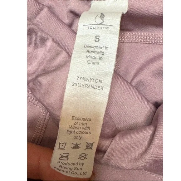 Icyzone Lavender High Waist Leggings S - Picture 5 of 5